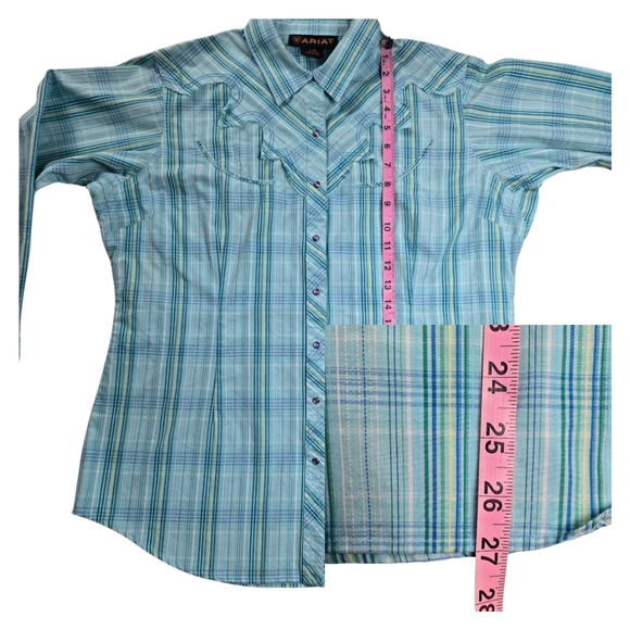 Ariat‎ Pearl Snap Button Up Shirt - Picture 15 of 15